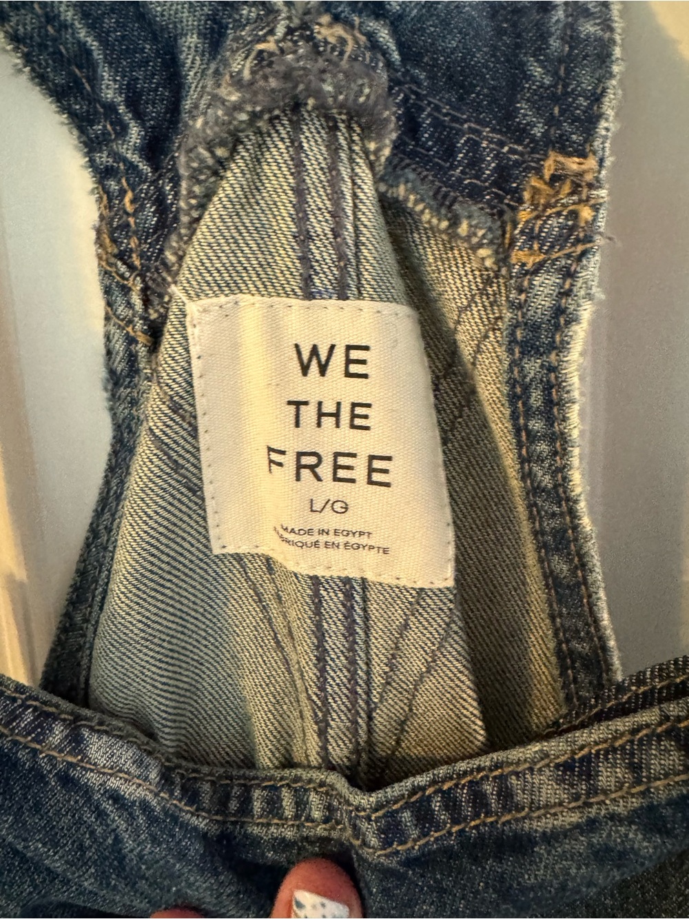 NEW We The Free Rambler overalls wide barrel leg Free People - Picture 6 of 7